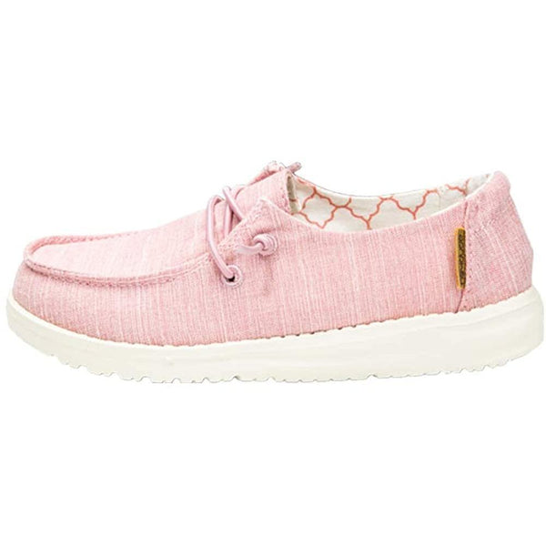 Hey Dude Kids Girl's Wendy Youth Linen Loafer