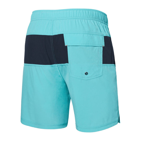 Saxx Men's Oh Buoy Colorblocked 2 in 1 Volley Shorts 7in