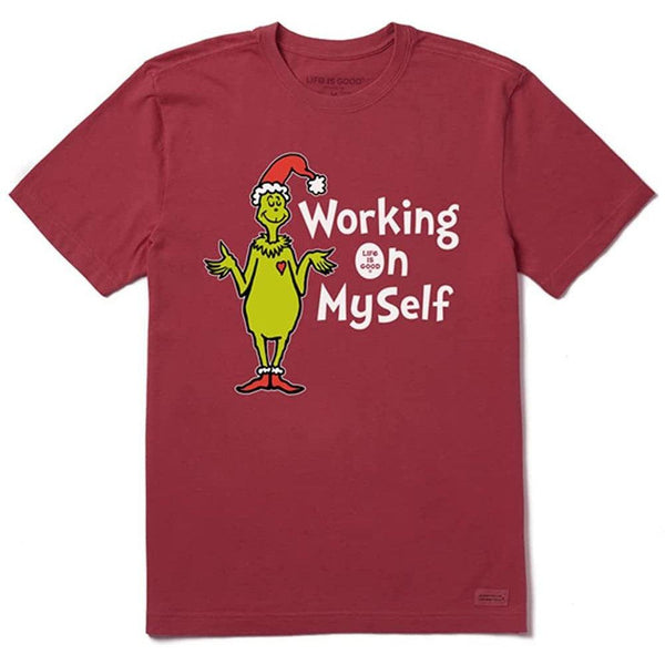 Life is Good Men's Crusher Crew Neck Tee - Fall 2021 Collection