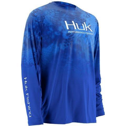 Huk Men's Kryptek Solid Long Sleeve Icon