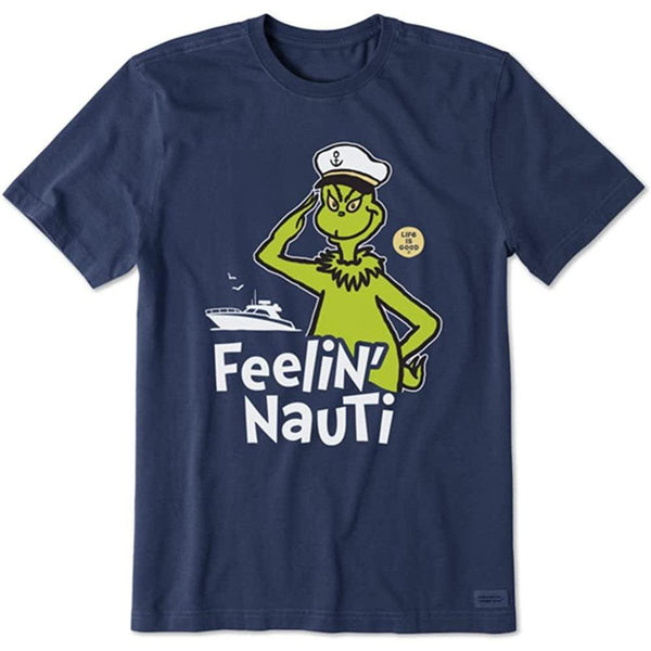 Life is Good Men's Crusher Crew Neck Tee - Fall 2021 Collection