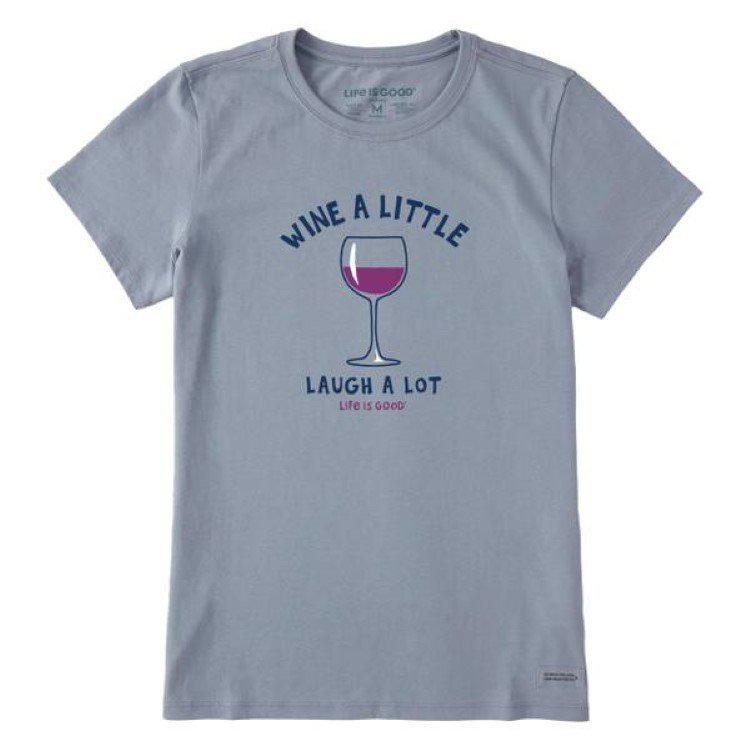 Life is Good Crusher Crew Neck Tee - Spring 2024 Collection - Women's