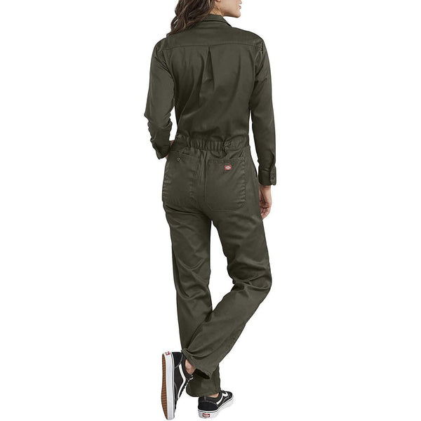 Dickies Women's Long Sleeve Cotton Twill Coverall