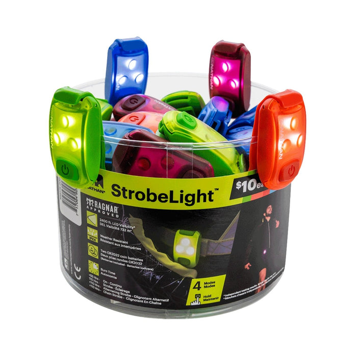 Nathan Strobe Light LED Safety Light Clip