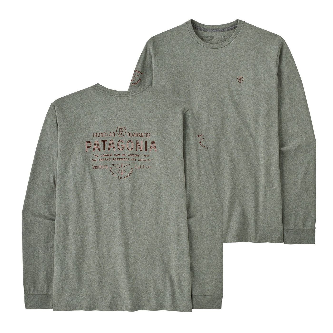Patagonia Forge Mark Responsibili-Tee Long Sleeve – Men's