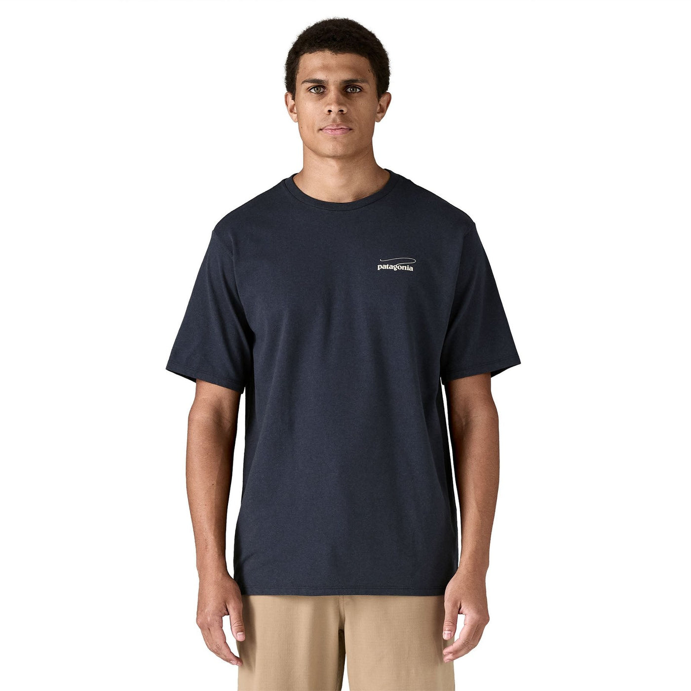 Patagonia Responsibili-Tee Casting Logo Graphic Tee – Men's