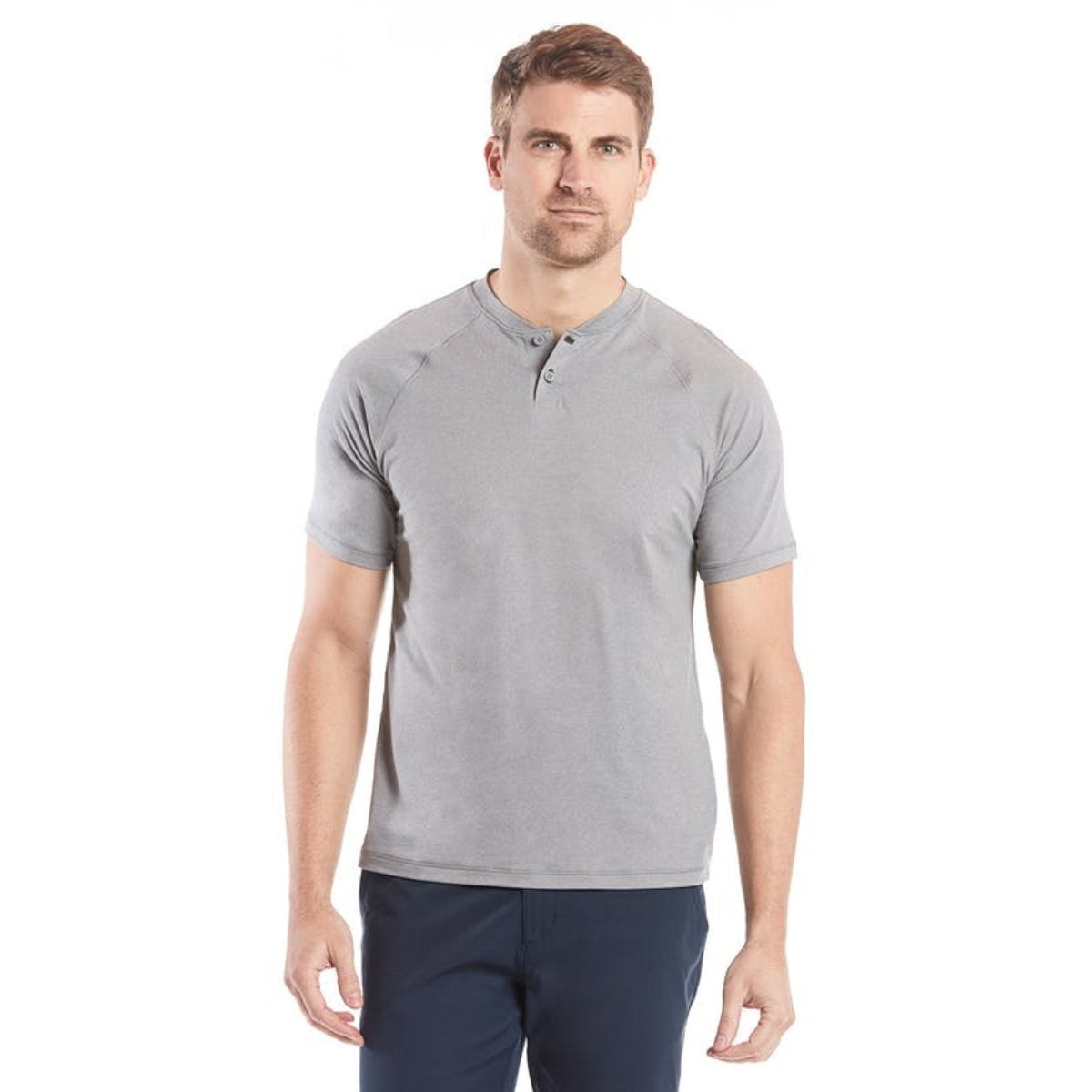 Public Rec Elevate Mock Neck Polo – Men's