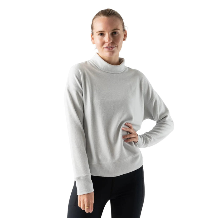 Rabbit Mock Neck Waffle Long Sleeve Top – Women's