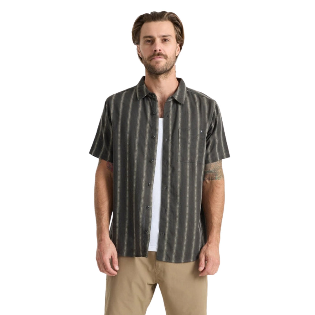 Roark Crosswinds Button Up Woven Shirt – Men's