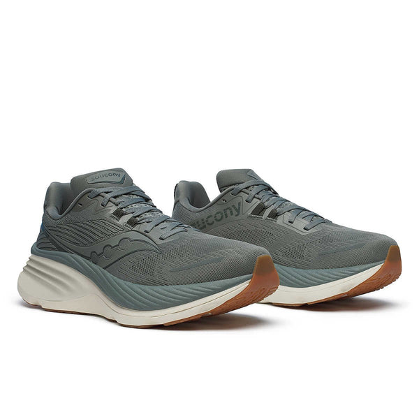 saucony mens hurricane 24 running shoe in bough pair view
