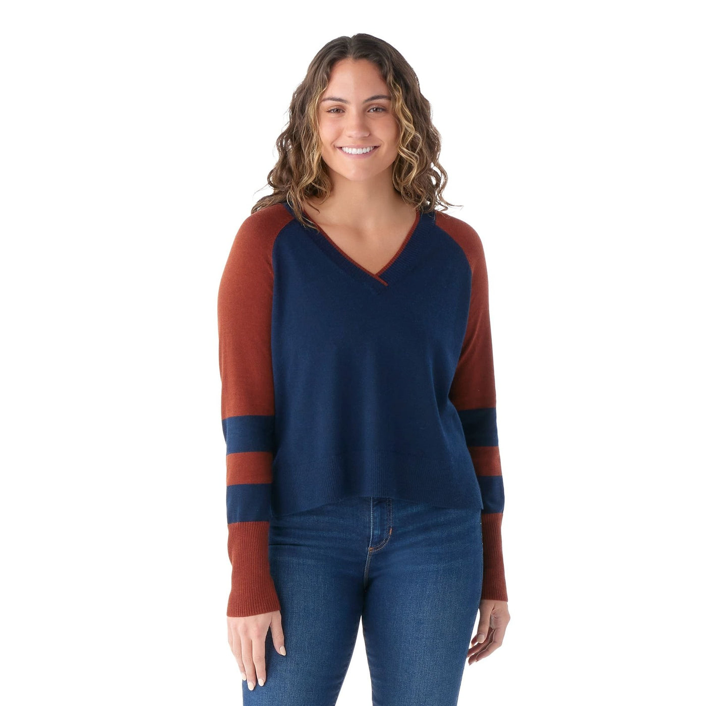 Smartwool Edgewood V-Neck Sweater – Women's