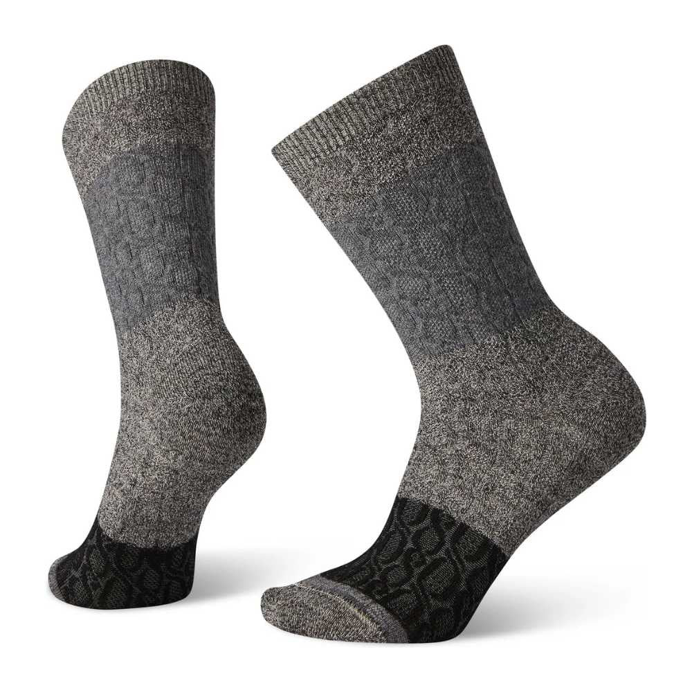 Smartwool Everyday Color Block Cable Crew Socks