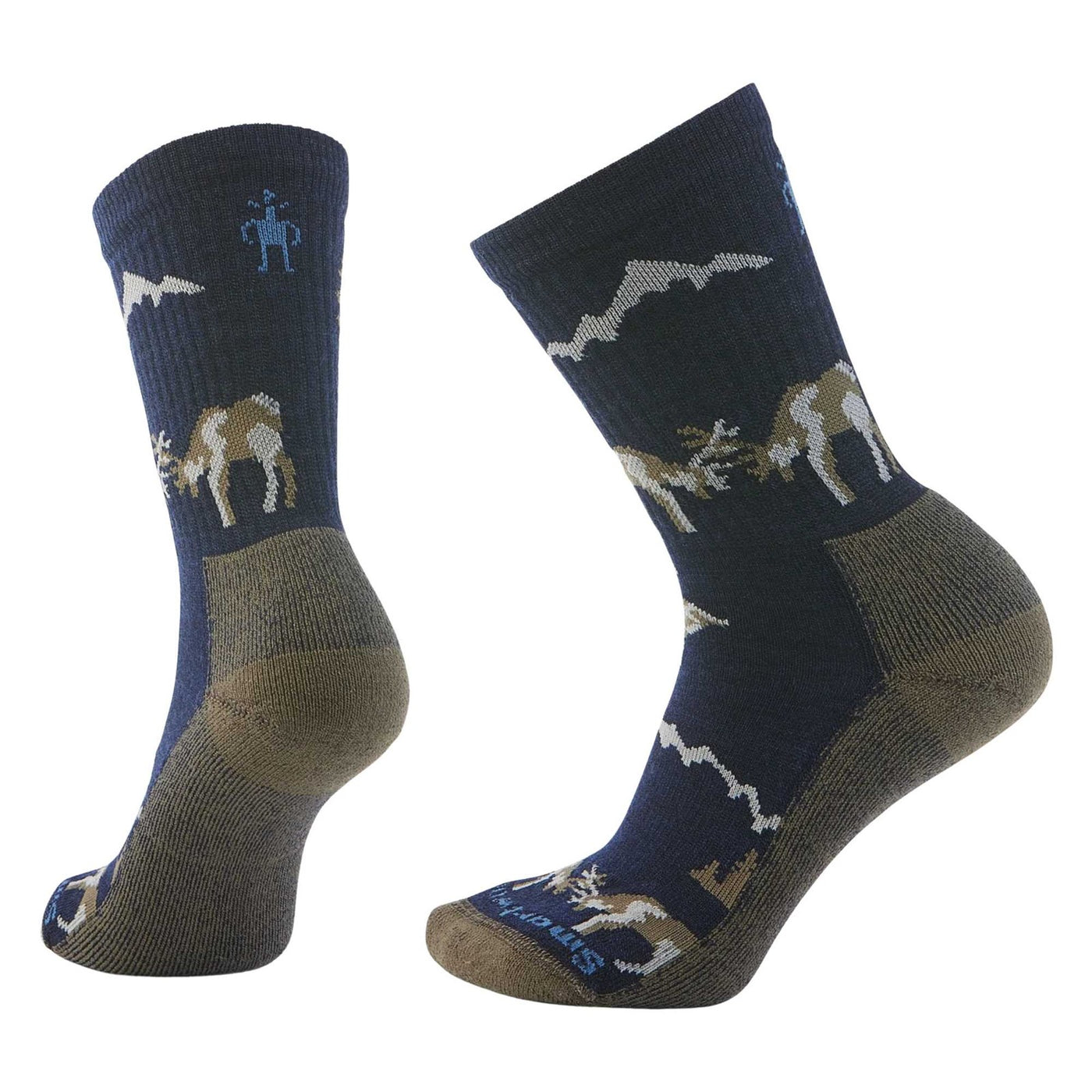 Smartwool Everyday Crew Socks Horns Clash