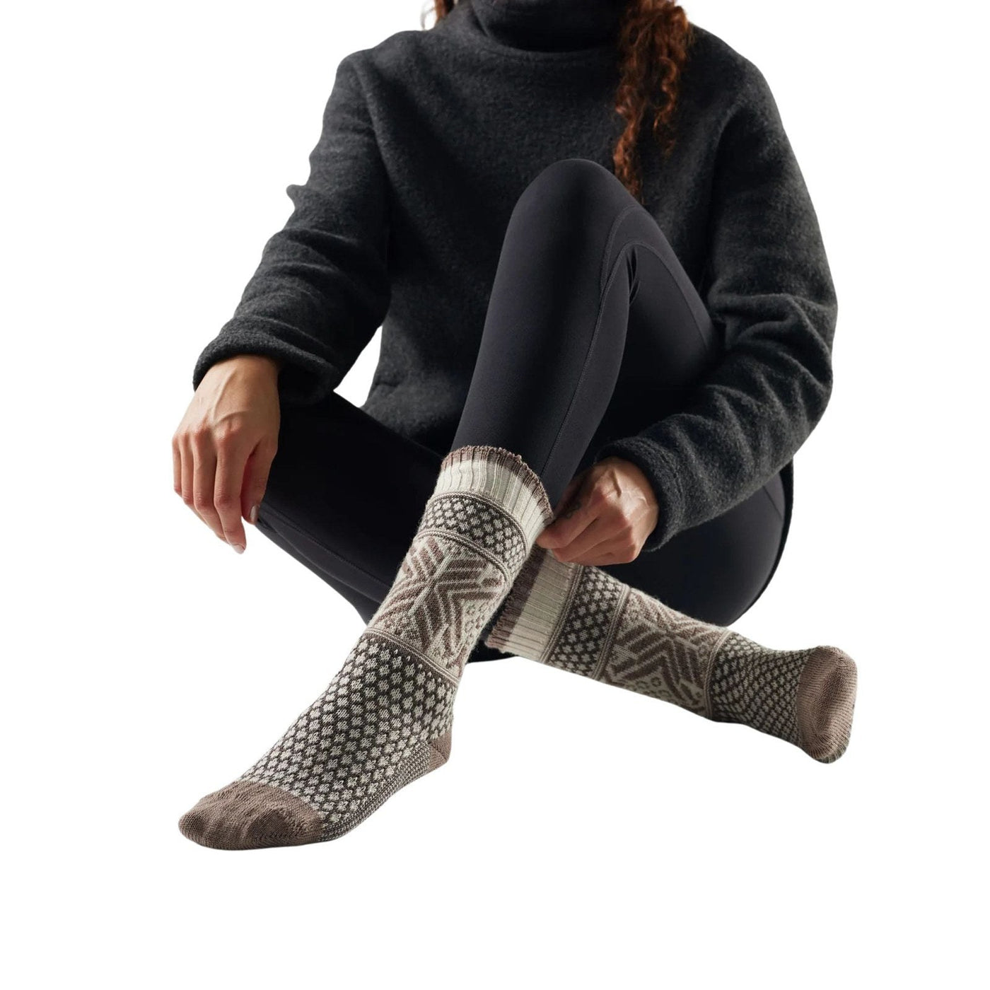 Smartwool Everyday Popcorn Snowflake Crew Socks