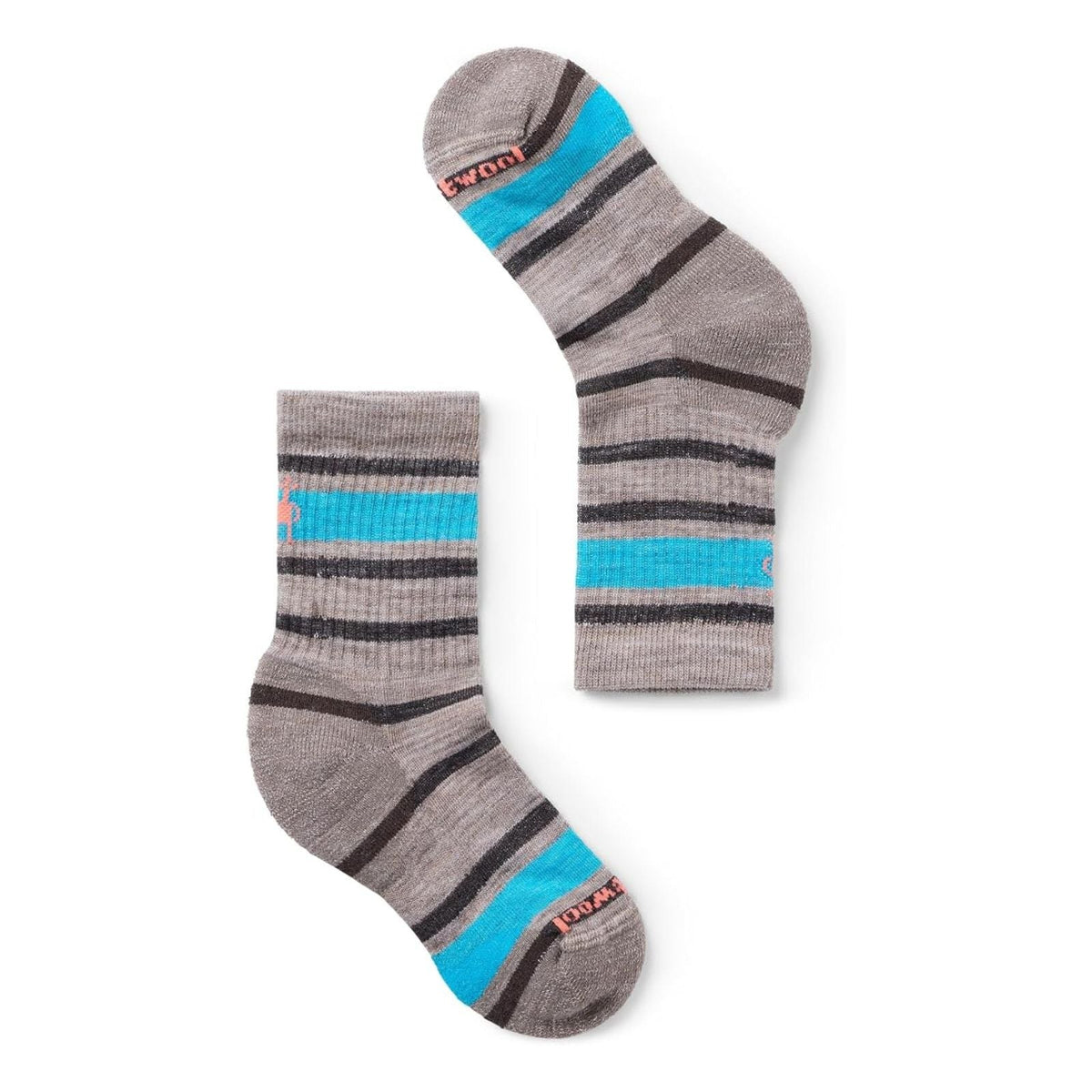 Smartwool Hike Light Cushion Striped Crew Socks – Kids'