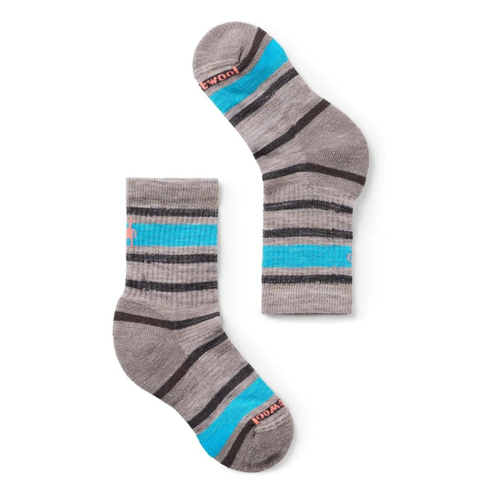 Smartwool Hike Light Cushion Striped Crew Socks – Kids'