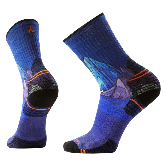 Smartwool Hike Targeted Cushion Crew Socks Mountain Myth Print