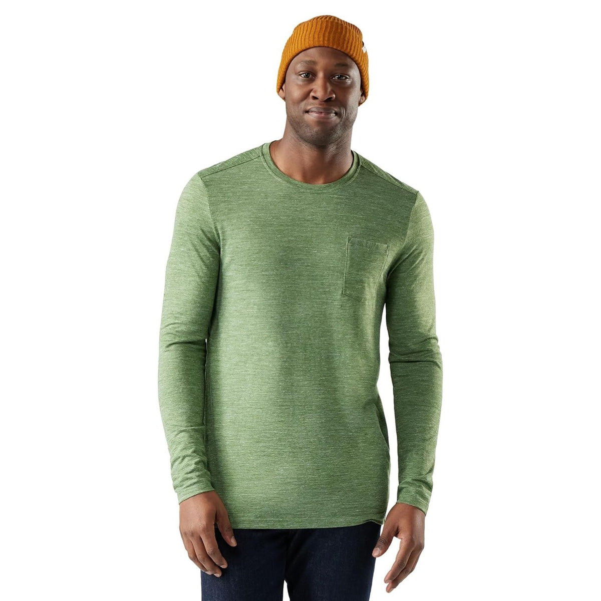 Smartwool Merino Hemp Blend Long Sleeve Crew – Men's