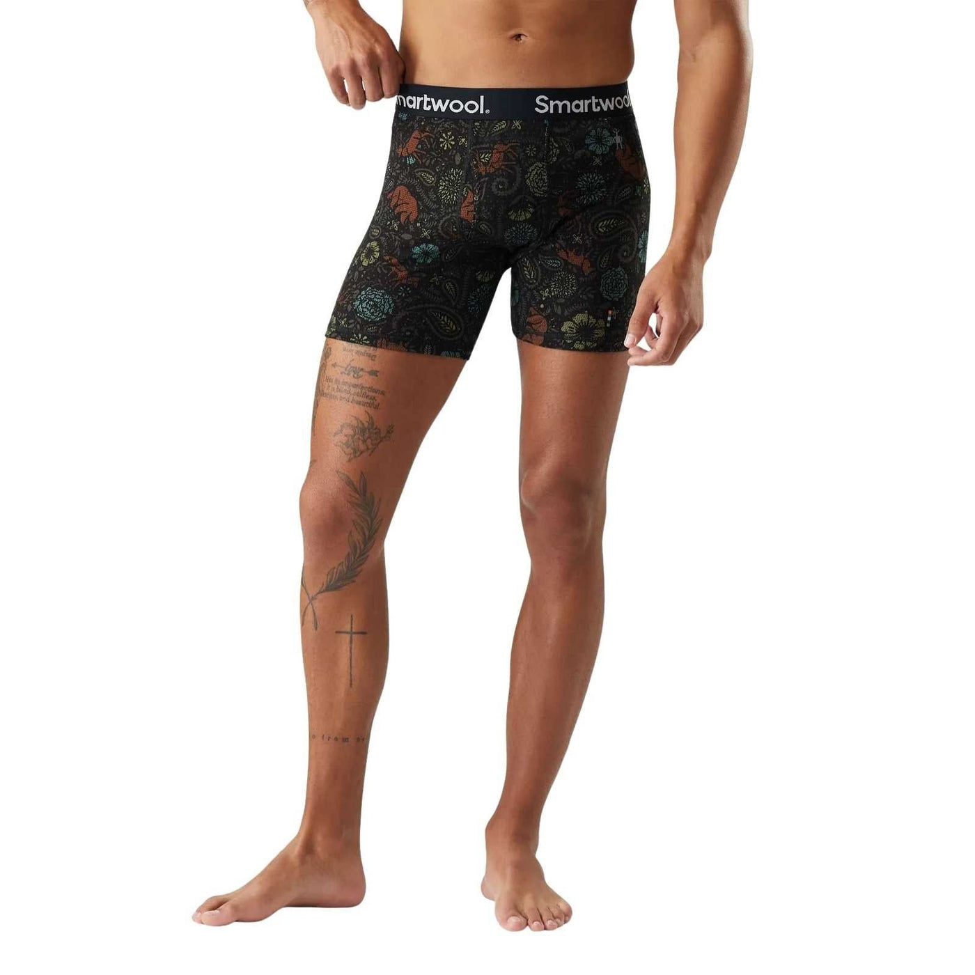 Smartwool Merino Print Boxer Brief – Men's