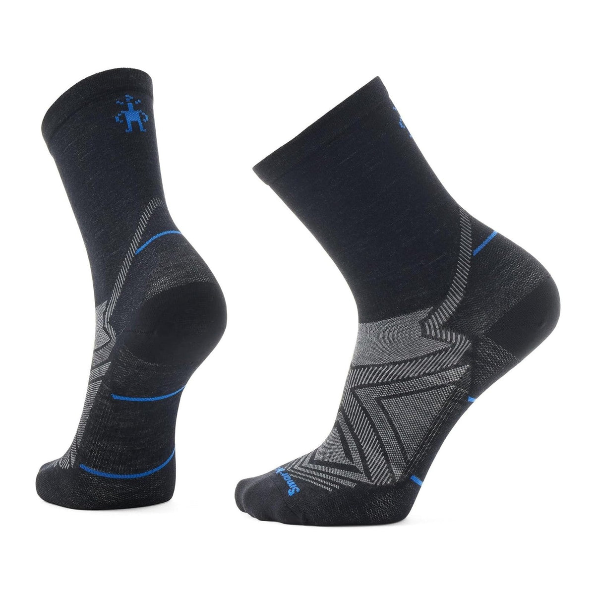 Smartwool Run Zero Cushion Mid Crew Running Socks