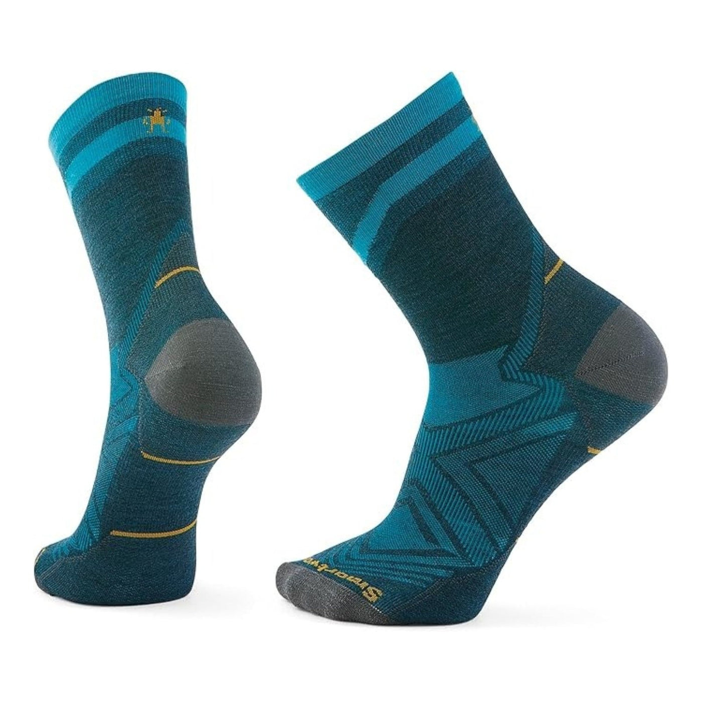 Smartwool Run Zero Cushion Mid Crew Running Socks