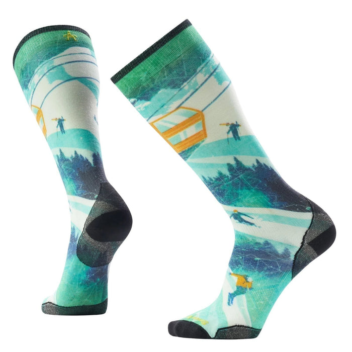 Smartwool Ski Zero Cushion Ski Day Print OTC Socks