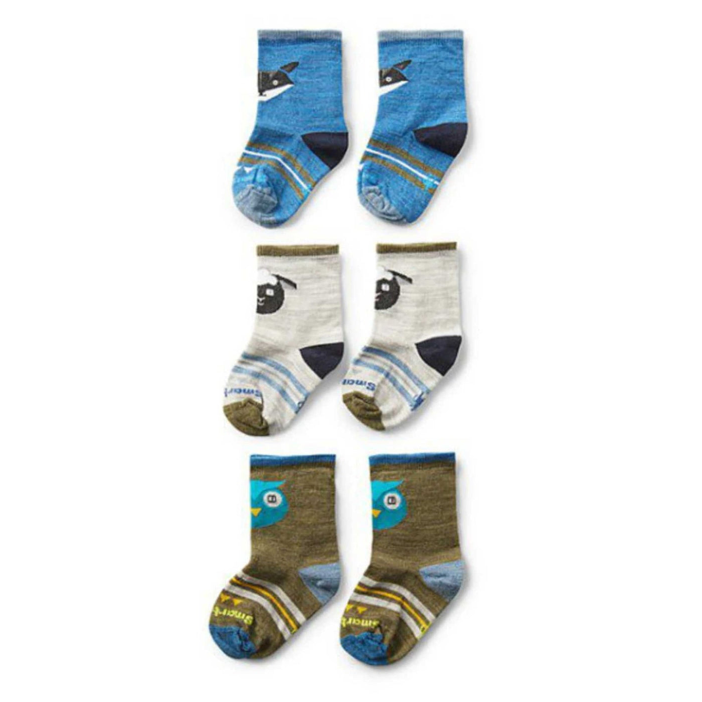 Smartwool Toddler Trio Merino Wool Socks – Kids'