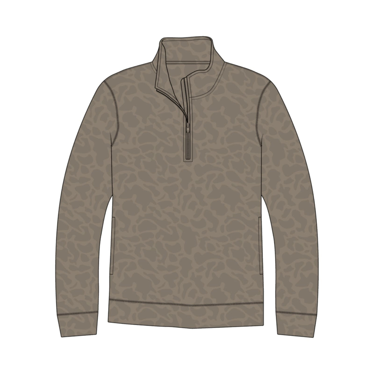 Southern Marsh Aurora Retro Camo Pullover – Men's