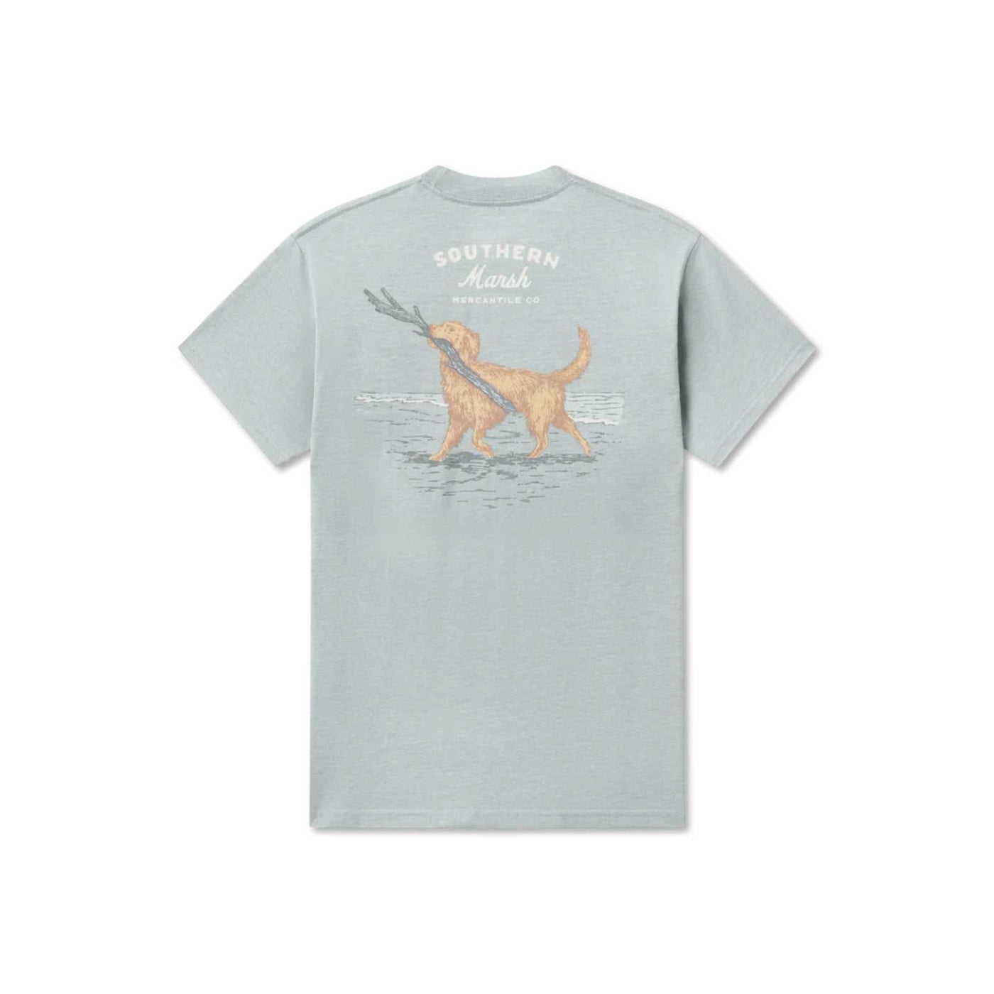 Southern Marsh Good Boy Big Stick Seawash Tee – Men's