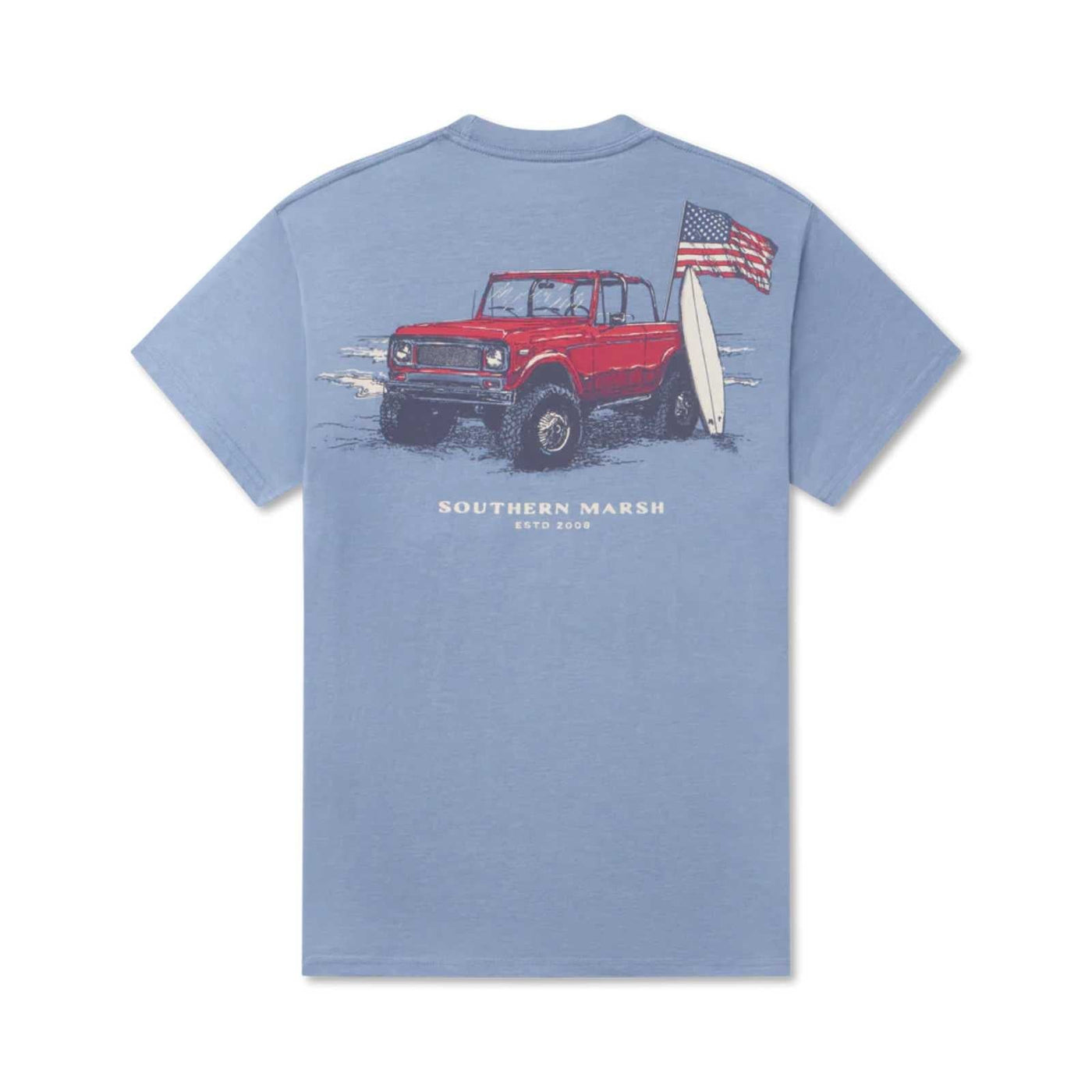 Southern Marsh Seawash American Beach Rodeo Tee – Men's