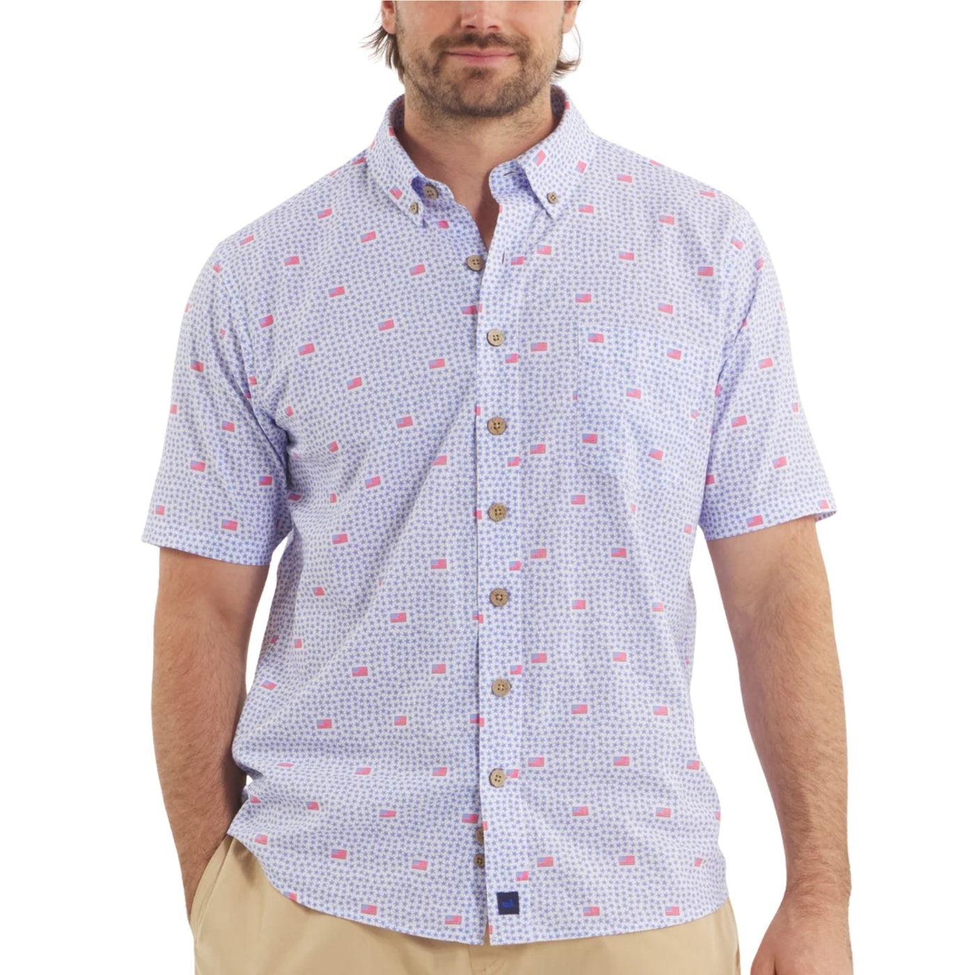 Southern Marsh Stars Forever Blaise Relaxed Shirt – Men's