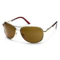 Metals Aviator Gold Polarized Brown