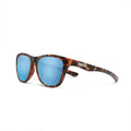 Matte Tortoise Frame/Polarized Aqua Mirror Lenses