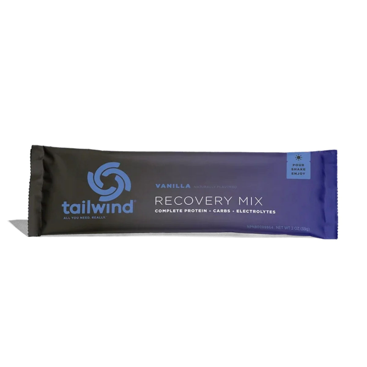 Tailwind Nutrition Recovery Mix Single Serving Packet