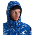 TNF Blue Chalk Texture Print