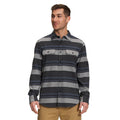 Asphalt Grey Large Half Dome Stripe