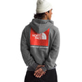 TNF Medium Grey Heather/Crimson Orange