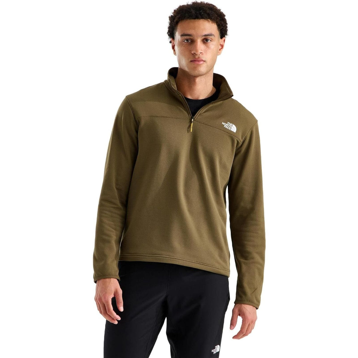 The North Face Cedar Grid Fleece 1/4 Zip Pullover – Men's
