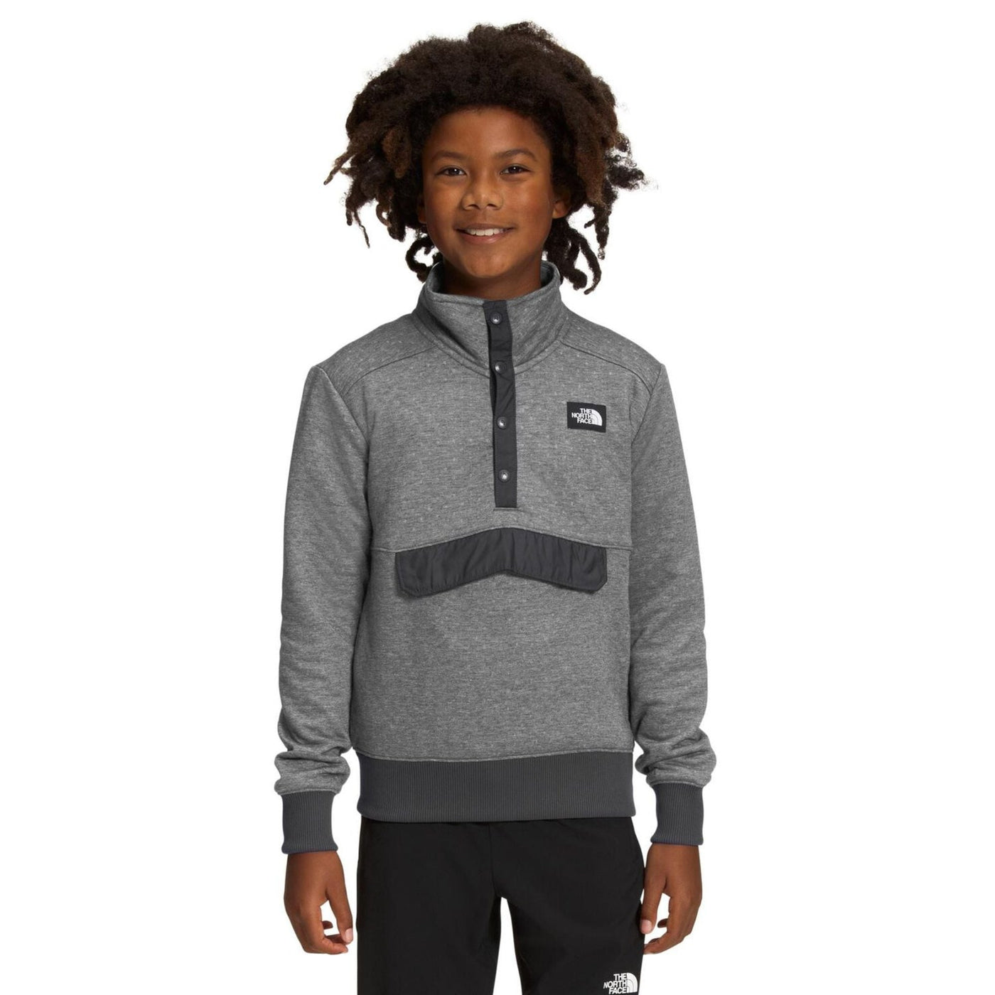 The North Face Edgewater Quilted 1/4 Snap Pullover – Kids'