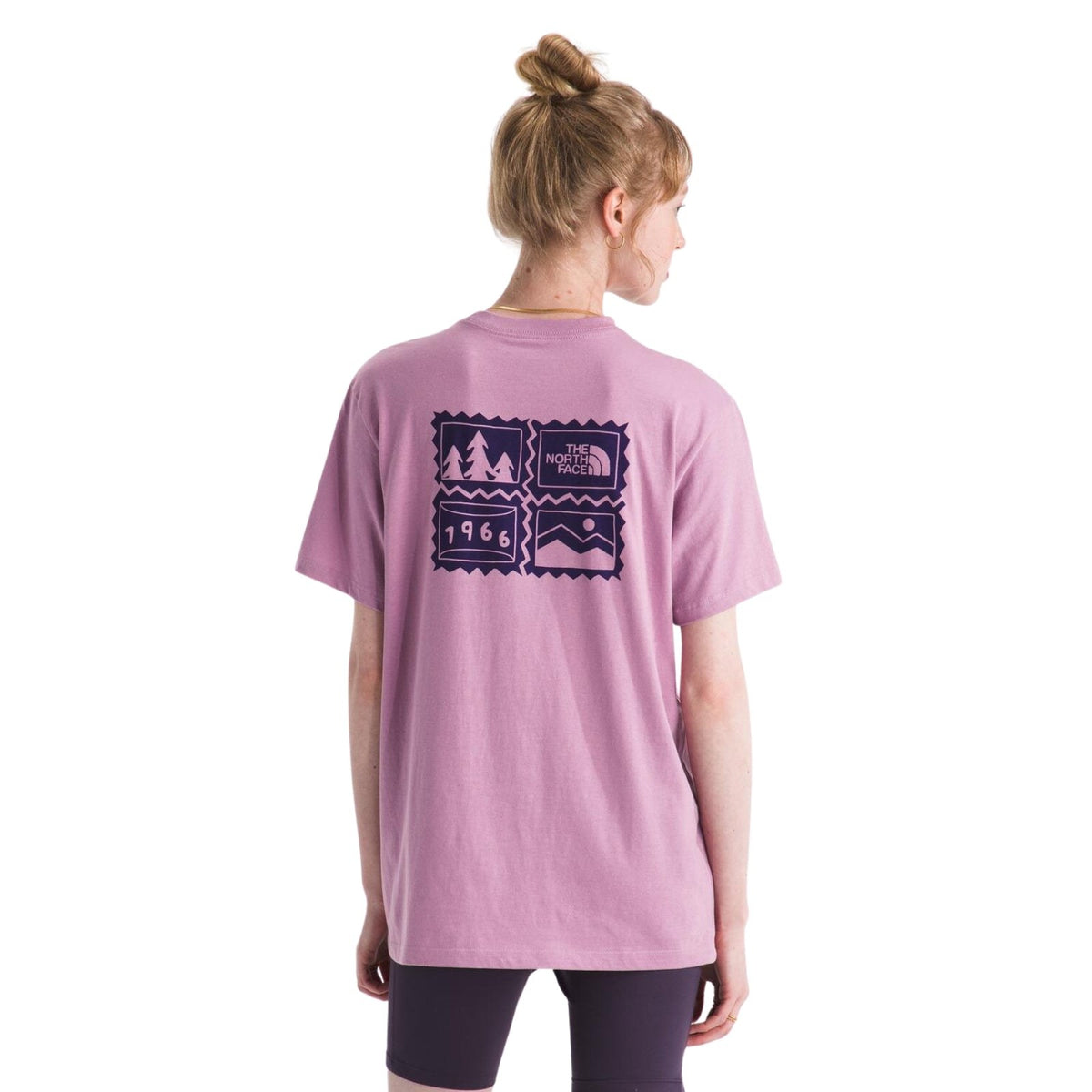 The North Face Exploring Stamps Relaxed Short-Sleeve Tee – Women's
