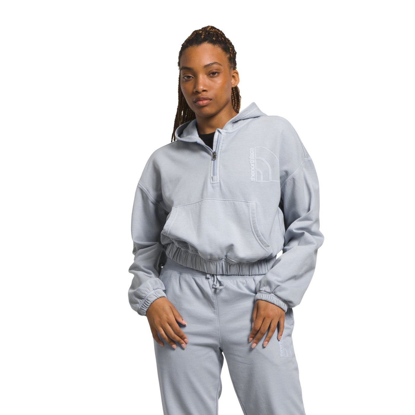 The North Face Garment Dye Half Zip Hoodie – Women's