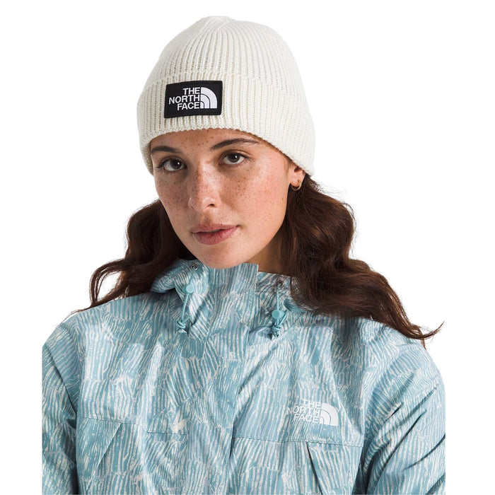 The North Face Logo Box Cuffed Beanie