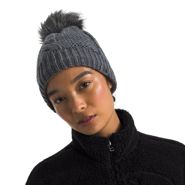 The North Face Oh Mega Fur Pom Lined Beanie – Women's