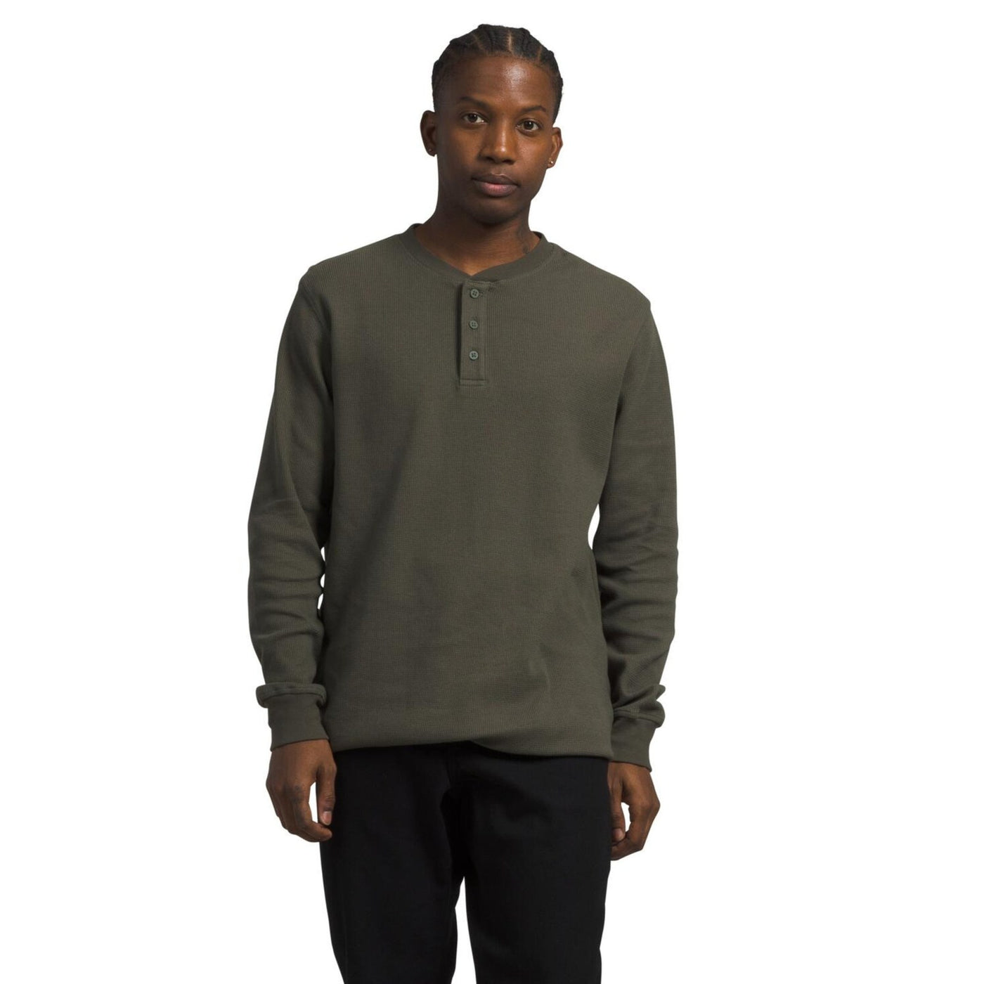 The North Face Waffle Long Sleeve Henley – Men's