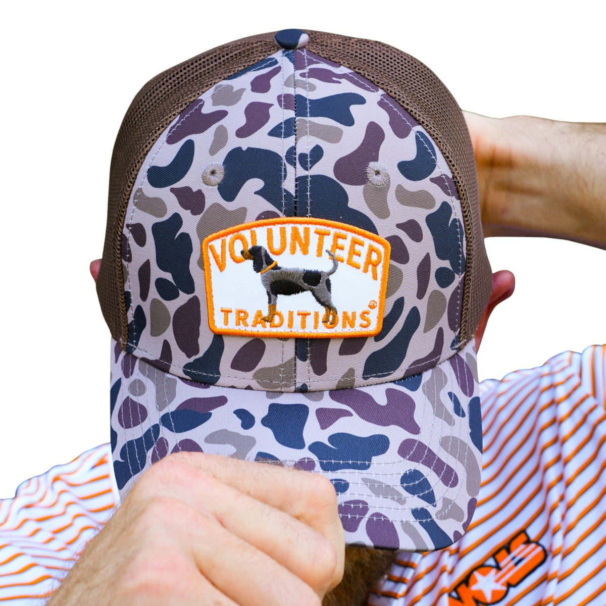 Volunteer Traditions Bluetick Draft Promesh Hat