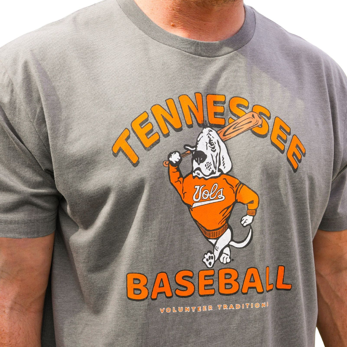 Volunteer Traditions Smokey Baseball Triblend T-Shirt