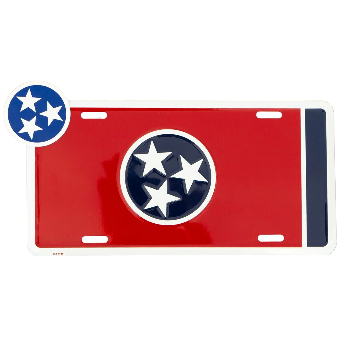 Volunteer Traditions Tennessee Flag License Plate