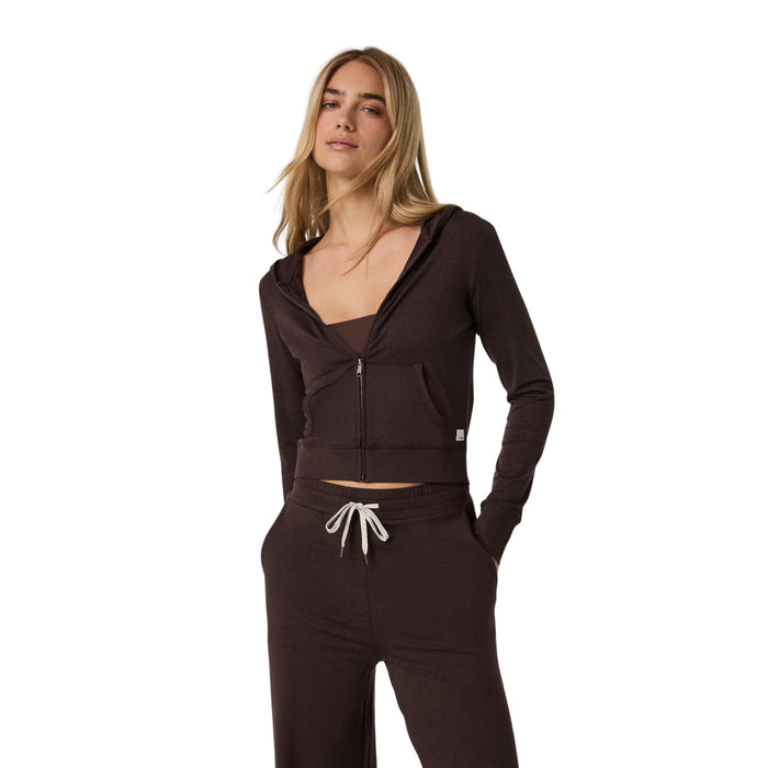 Vuori Halo Mini Full Zip Hoodie – Women's