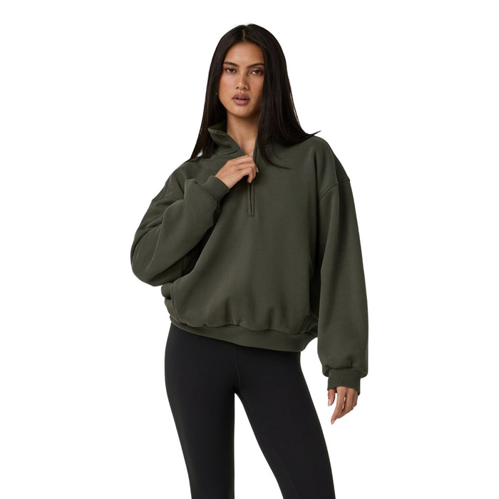Vuori Restore Oversized Half Zip Hoodie – Women's