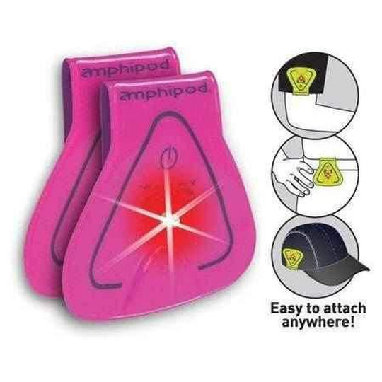 Amphipod Vizlet Wearable LED Reflector Clip On - 2 Pack